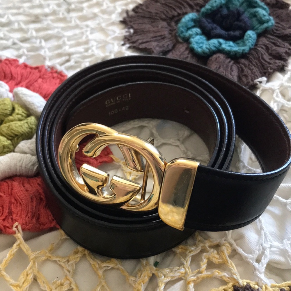 Vintage Gucci GG belt!
